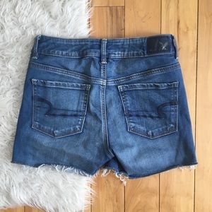 american eagle high-rise shorts